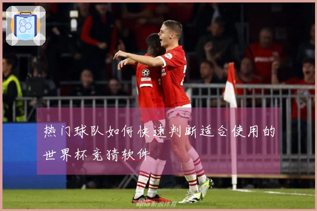 热门球队如何快速判断适合使用的世界杯竞猜软件