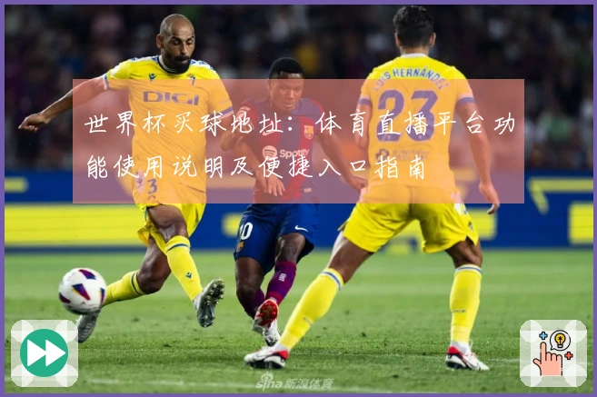 世界杯买球地址：体育直播平台功能使用说明及便捷入口指南