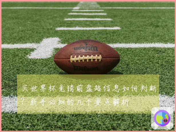 买世界杯竞猜前盘路信息如何判断?新手必知的几个要点解析